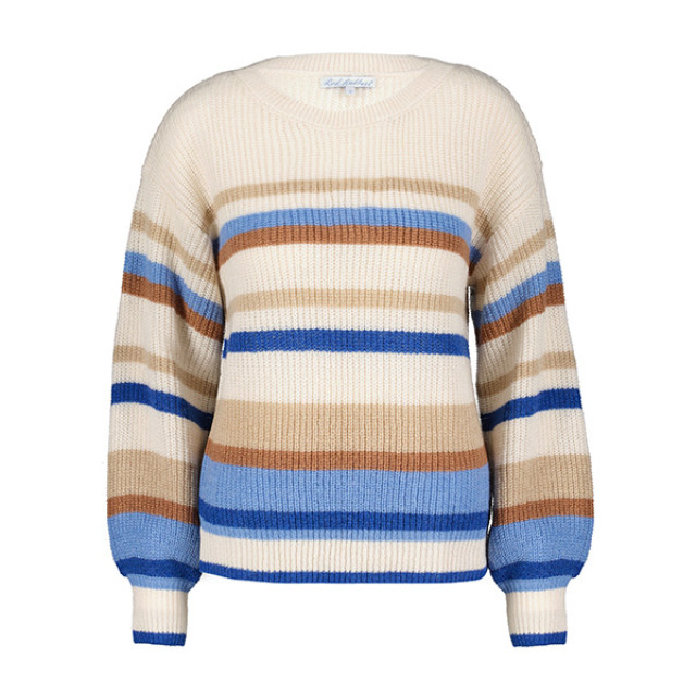 Red Button Sweater srb4320 sammy stripe sky blue SRB4320 Sammy stripe - Sky blue large