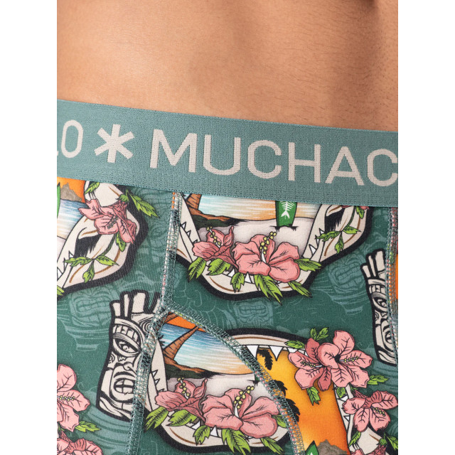 Muchachomalo Heren 4-pack boxershorts print/effen U-OUTLT1010-130 large