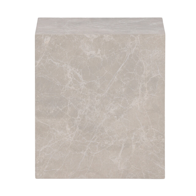 Nest living Zayn vierkante marmerlook bijzettafel 40 x 40 cm 2939728 large