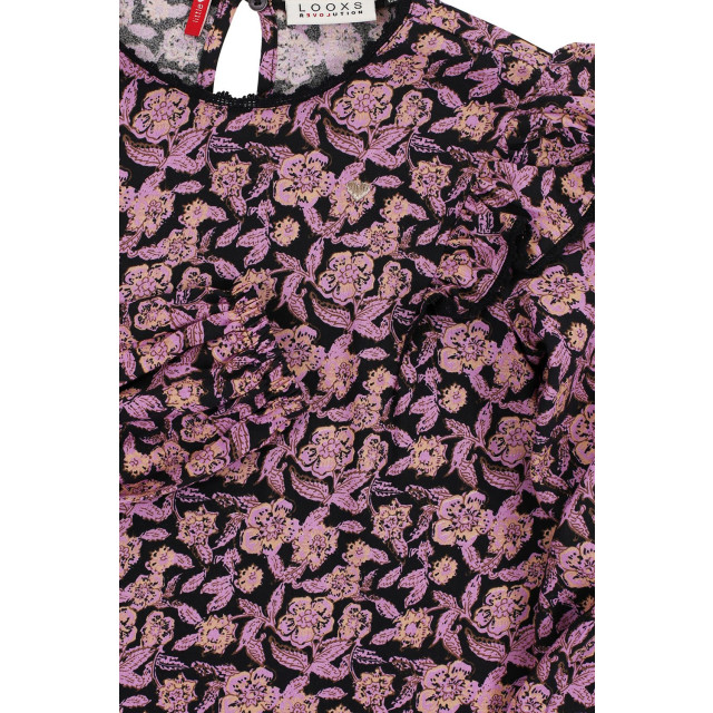 Looxs Revolution Meisjes blouse print herfst bloemen 2431-7150-960 large