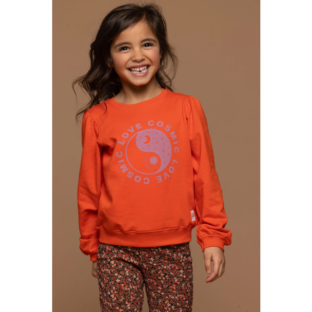 Looxs Revolution Meisjes sweater fluo fluo 2431-7332-382 large