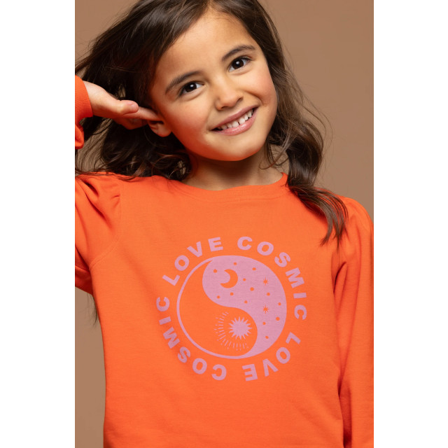 Looxs Revolution Meisjes sweater fluo fluo 2431-7332-382 large