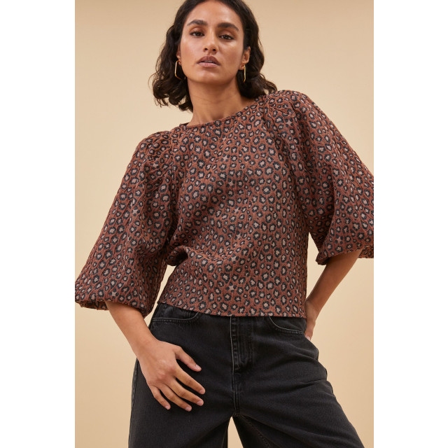 By-Bar Amsterdam 24512024 zasu jacquard blouse 24512024 Zasu jacquard blouse large