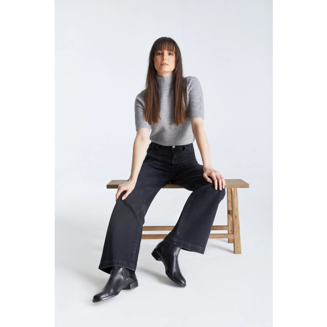Cup of Joe Lulu wide leg jeans vt COJ Lulu BlackVT large