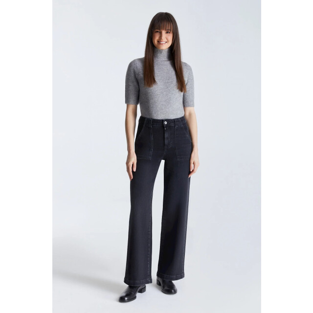 Cup of Joe Lulu wide leg jeans vt COJ Lulu BlackVT large
