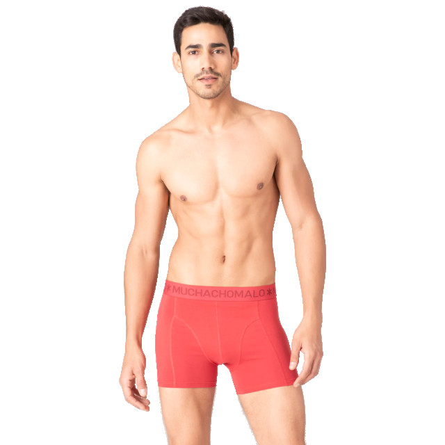 Muchachomalo Heren 6-pack boxershorts effen U-SOLID1010-967 large