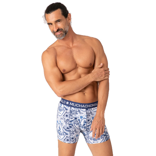 Muchachomalo Heren 7-pack boxershorts print/effen U-OUTLT1010-133 large