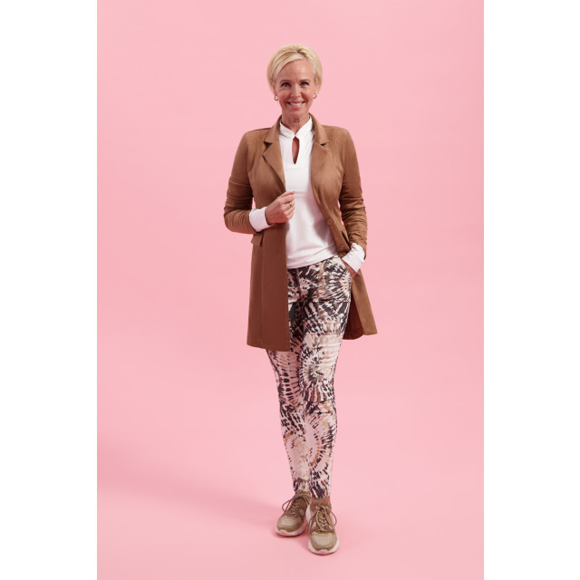 Helena Hart Chino print splash 7306 ecru 7306 large