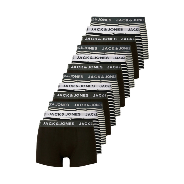 Jack & Jones Heren boxershorts gestreept jacstripes mega multipack 12-pack 12262423 large