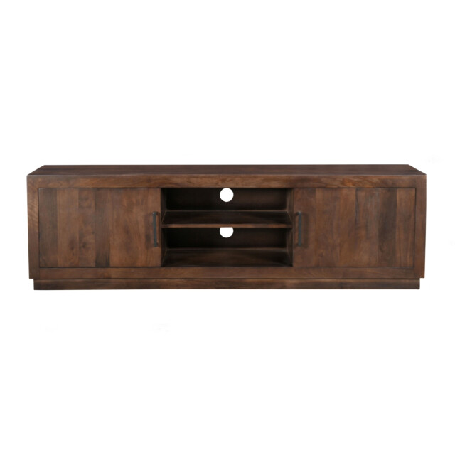 Livingfurn tv meubel jaxx brown 180cm mangohout 2658031 large