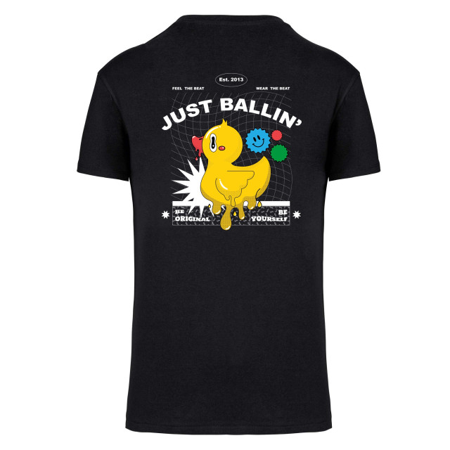 Ballin Est. 2013 Backprint duck shirt SHBPDUCK-BLK-M large