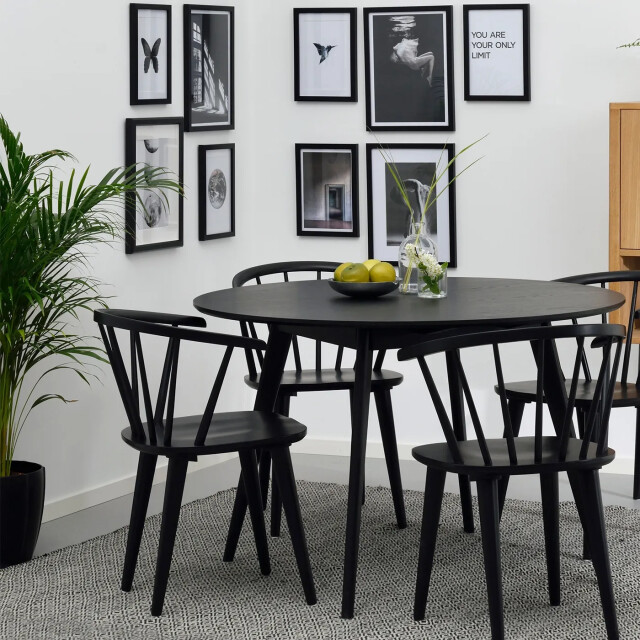Rowico Home Yumi houten eettafel Ø 115 cm 2028679 large