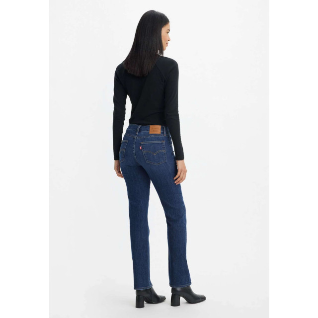 Levi's 724 high rise striagt cool i am mid. blue 18883-0268 large