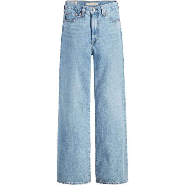 Levi's Ribcage wide leg far and wide lt blue denim A6081-0002 large