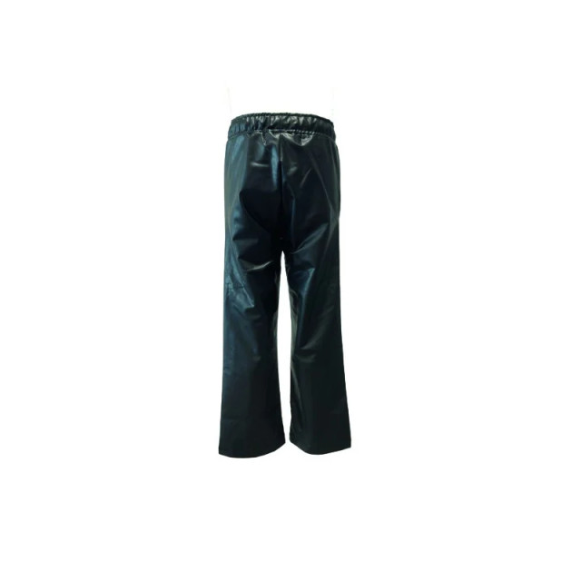 Dutch Dream Denim Meisjes broek nep leer met rechte pijpen sina - FW24-16-Zwart large