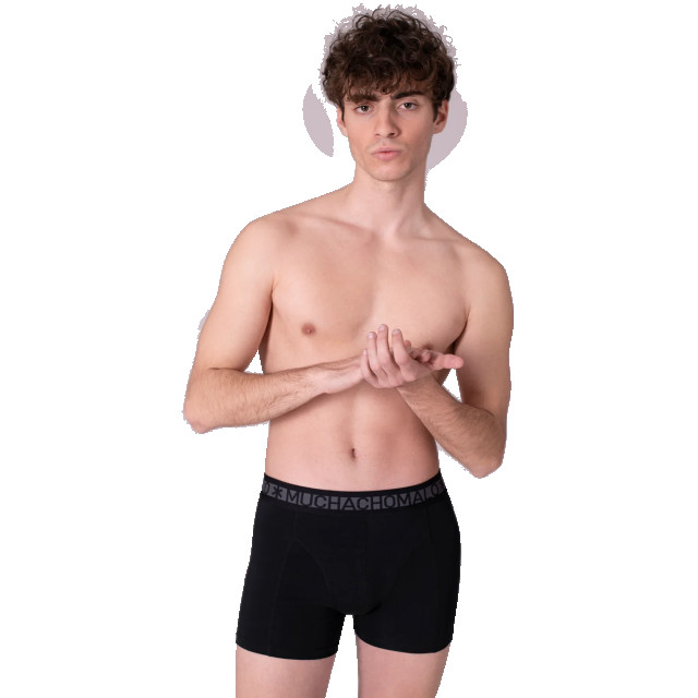 Muchachomalo Heren 2-pack boxershorts effen SOLID1010-666 large