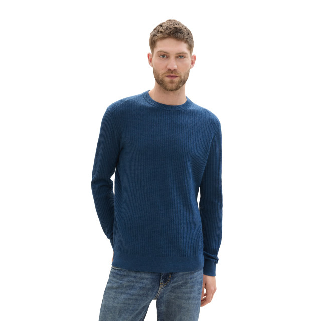 Tom Tailor Cosy structured crewneck knit 1043192 large