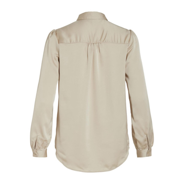 Vila Viellette satin ls shirt zand 4309.04.0018 large