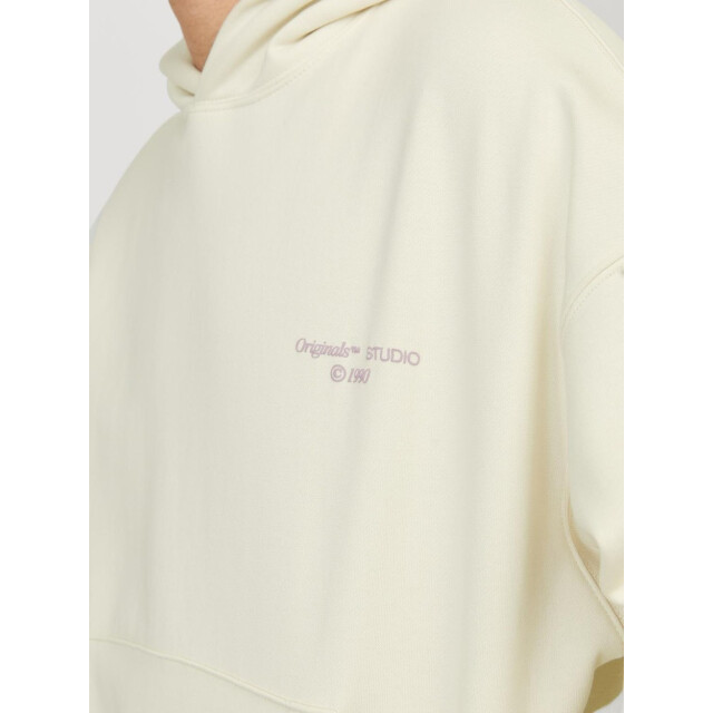 Jack & Jones Jornoho back graphic sweat hood off-white 5209.02.0039 large
