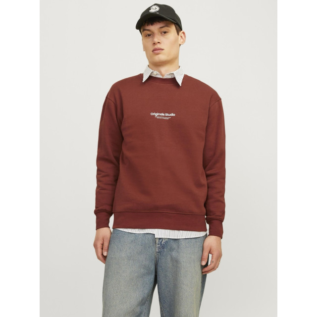 Jack & Jones Jorvesterbro sweat crew neck noos roest 5209.73.0003 large