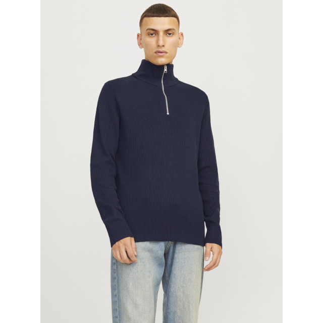 Jack & Jones Jjeperfect knit half zip sn navy 5219.37.0273 large