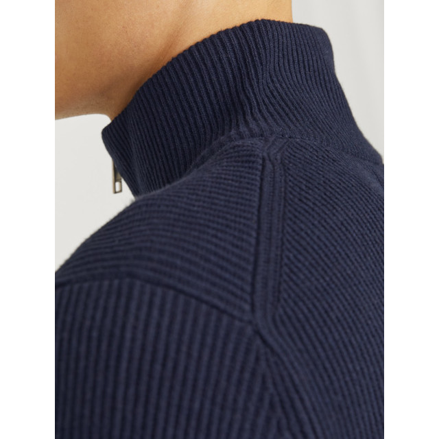 Jack & Jones Jjeperfect knit half zip sn navy 5219.37.0273 large