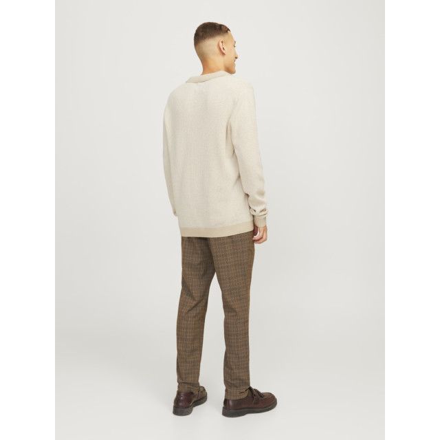 Jack & Jones Jprblabani knit split neck ls zand 5219.04.0021 large