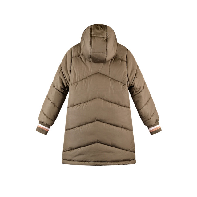 Moodstreet Meisjes winterjas parka jara khaki M407-5230-470 large