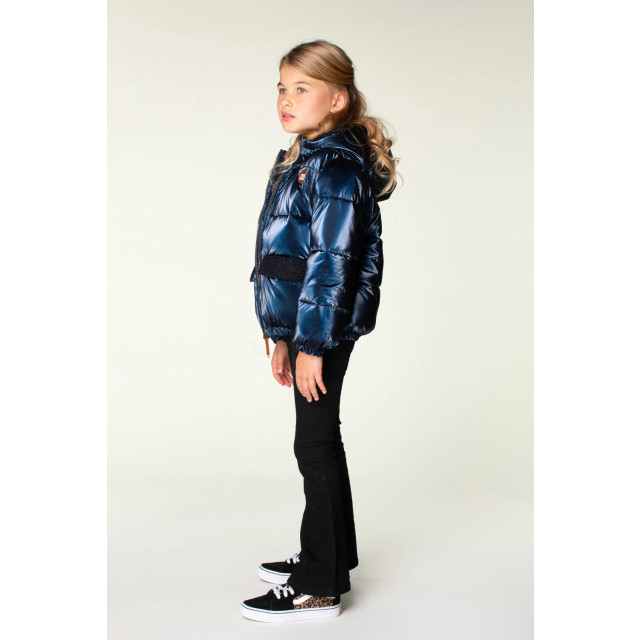 Moodstreet Meisjes winterjas julie navy M407-5222-170 large