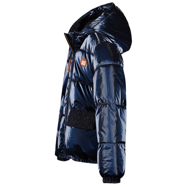 Moodstreet Meisjes winterjas julie navy M407-5222-170 large