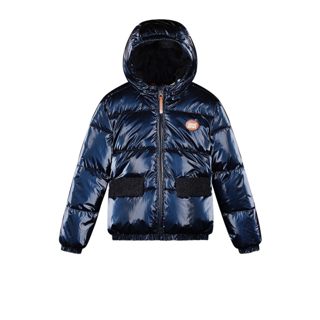 Moodstreet Meisjes winterjas julie navy M407-5222-170 large