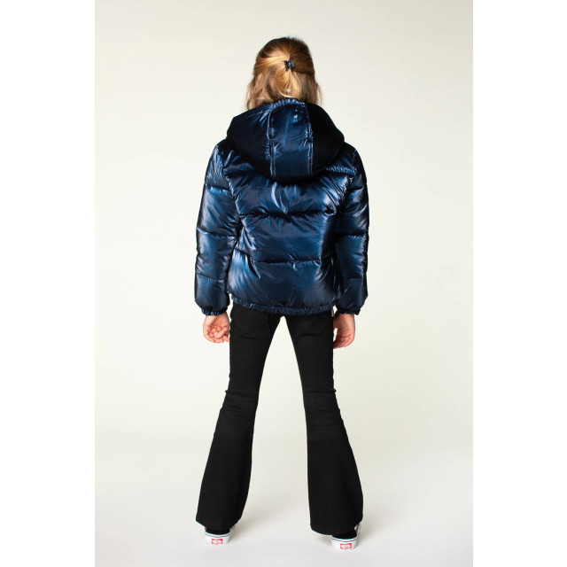 Moodstreet Meisjes winterjas julie navy M407-5222-170 large