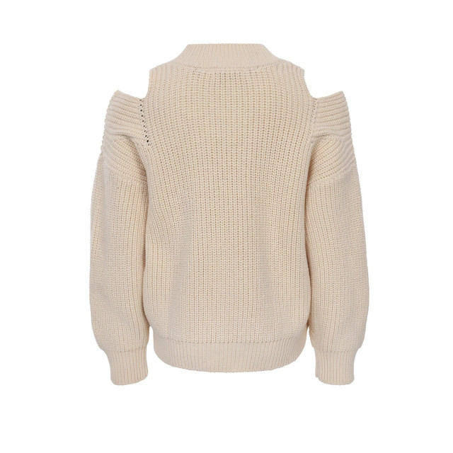 Looxs Revolution Meiden sweater met open shoulders creme 153043864 large