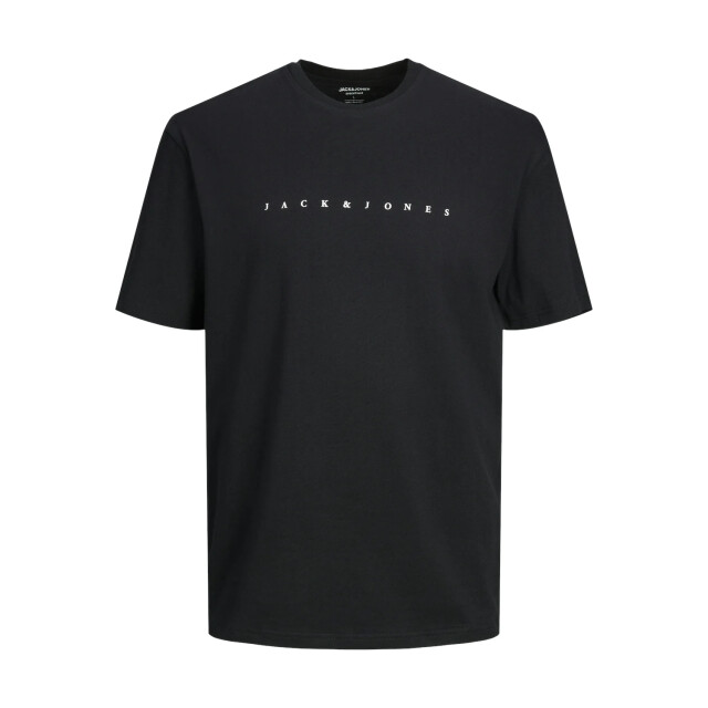 Jack & Jones Plus size heren t-shirt jjestar 12243625-Zwart large