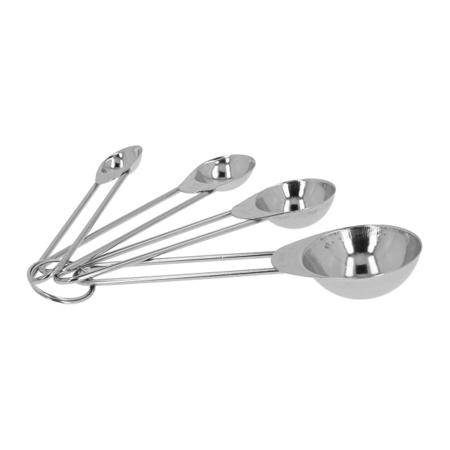 Krumble Maatcups en lepels set van 8 rvs - 2269299 large
