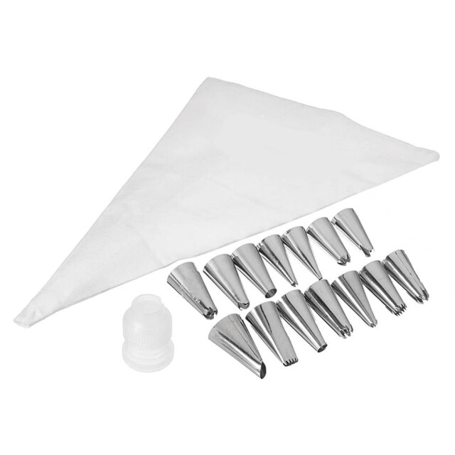 Krumble Slagroom spuitzak met 14 verschillende spuitmondjes 2380480 large