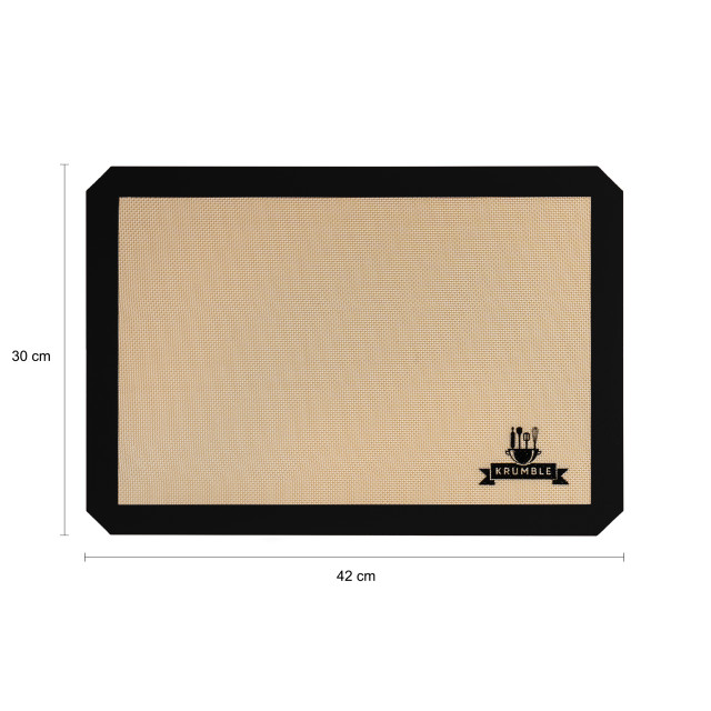 Krumble Siliconen bakmat zwart 1394786 large