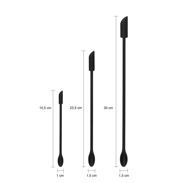 Krumble Flessenlikker set van 3 siliconen - 2596030 large