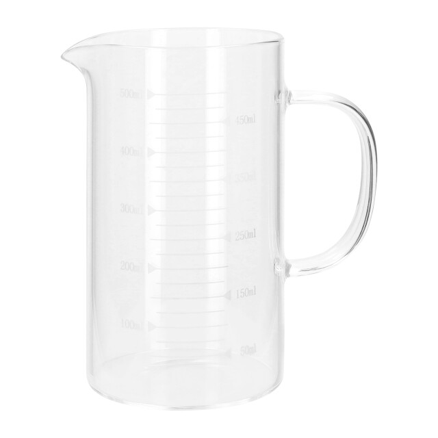 Krumble Maatbeker glas met deksel 500 ml 2269203 large