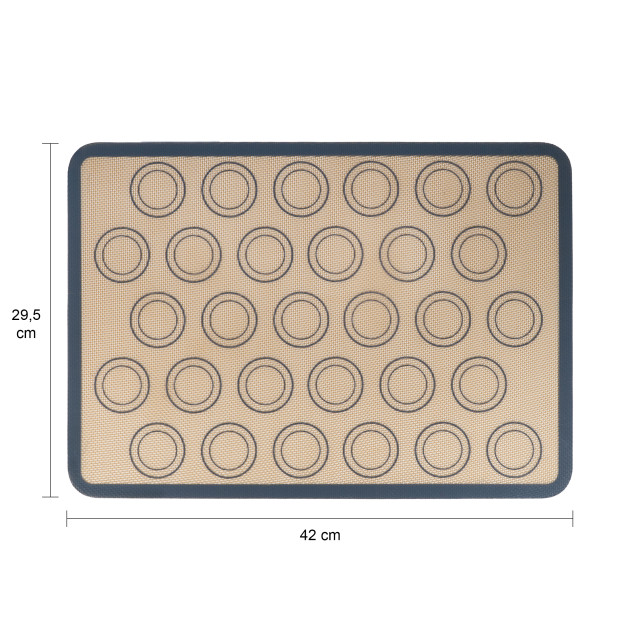 Krumble Siliconen bakmat met 30 cirkels - 1473747 large