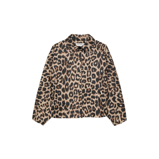 Catwalk Junkie 2402032604 leopard cape trenchcoat 2402032604 Leopard cape trenchcoat large