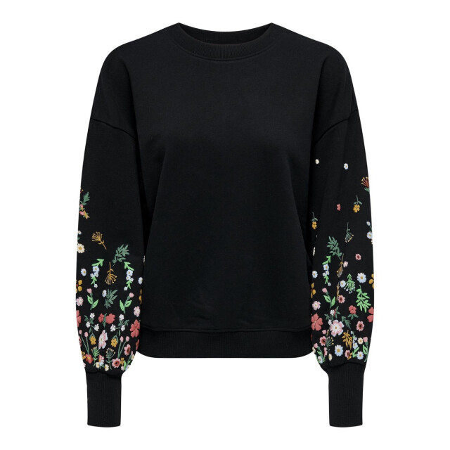 Only Onlbrooke ls o-neck flower swt noo - 4209.80.0023 large