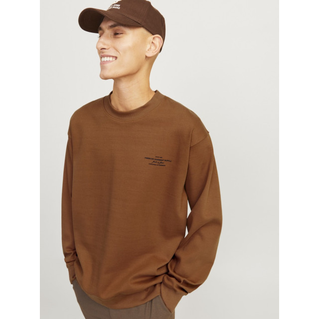 Jack & Jones Jprblachad branding sweat crew neck camel 5209.76.0012 large