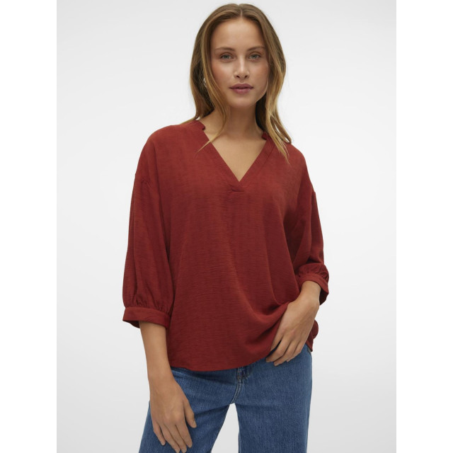 Vero Moda Vmmye 34 top wvn btq ga brique 4329.74.0002 large