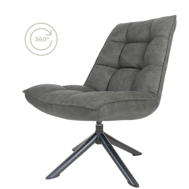 Home67 Fauteuil dorus cowboy grey 104 2647923 large