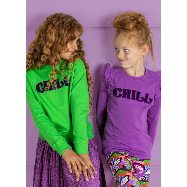 O'Chill Meisjes sweater charlie - Charlie - Groen large