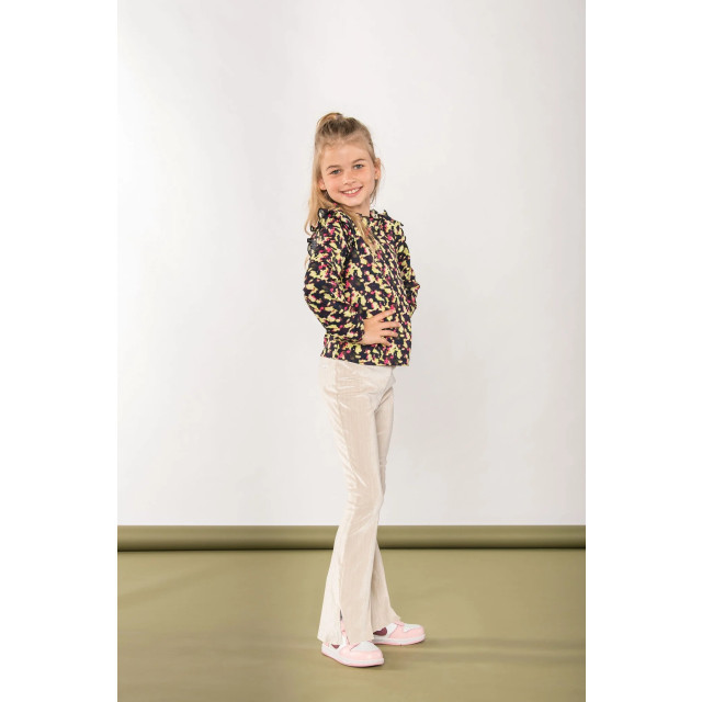 B.Nosy Meisjes flair broek puck ecru Y408-5627-004 large