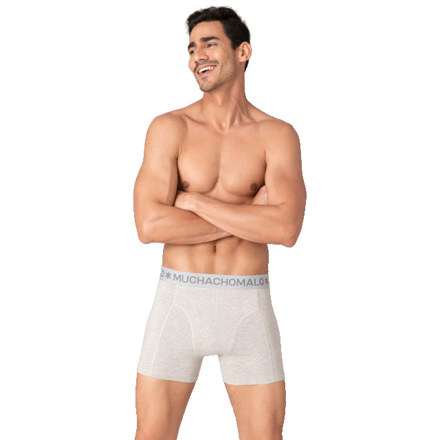 Muchachomalo Heren 6-pack boxershorts effen U-SOLID1010-967 large