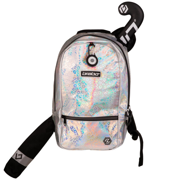 Brabo bb5040 backpack fun leopard/silver hockey rugzak - 067004_500-ONE large