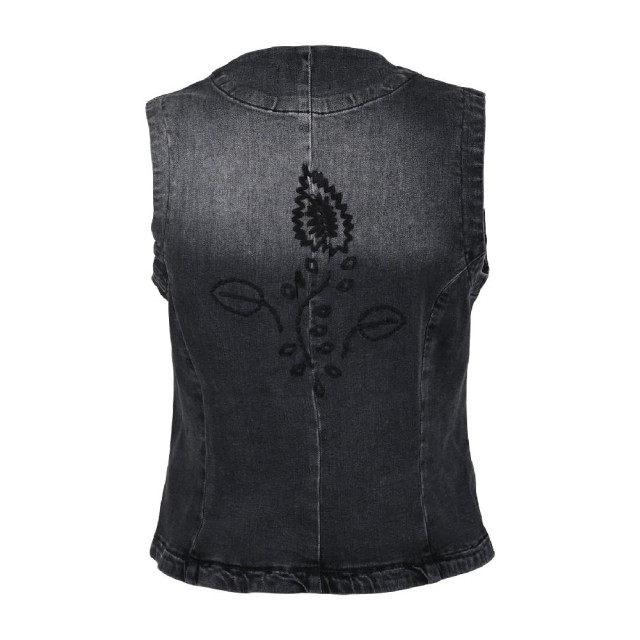 Zizo Ziza dnm pure jeans gilet grace Grace-used black large